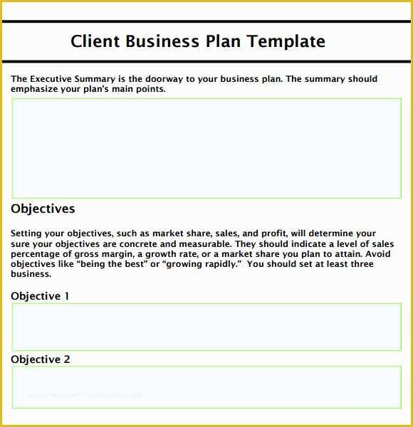 Mini Business Plan Template Free Of Business Plan Template Free Download Small Business Centrap