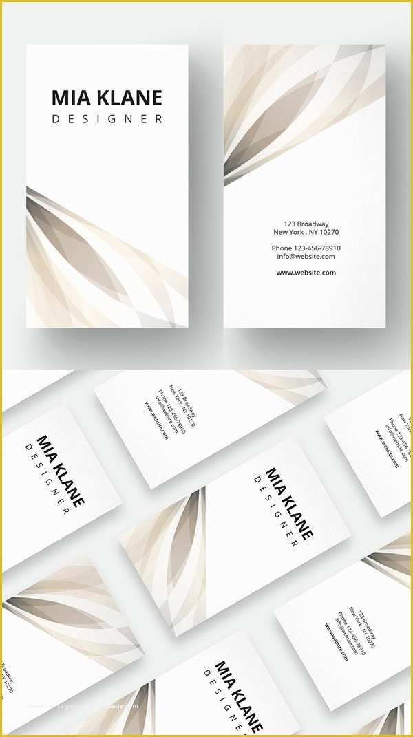 Minimalist Business Card Template Free Of 25 Minimal Clean Business Cards Psd Templates