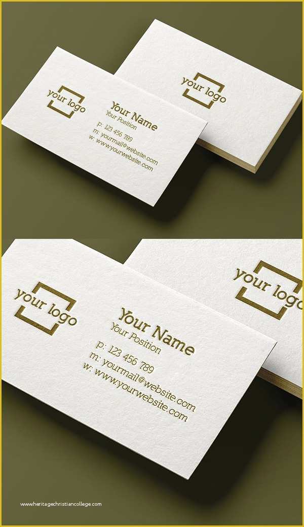 Minimalist Business Card Template Free Of 35 Minimal Modern Business Card Templates