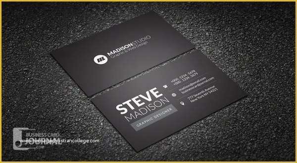 Minimalist Business Card Template Free Of 41 High Quality Business Card Templates Psd Free