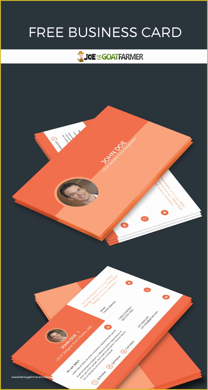 Minimalist Business Card Template Free Of Free Minimalist Business Card Template
