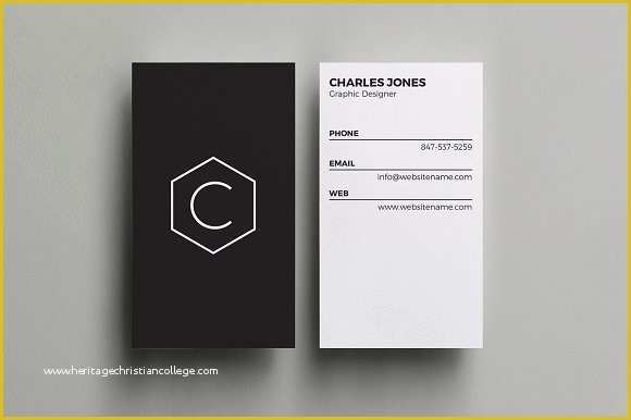 Minimalist Business Card Template Free Of Minimal Business Card Business Card Templates Creative