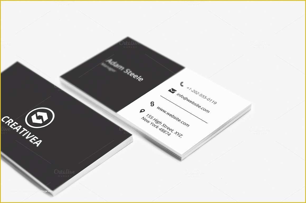 Minimalist Business Card Template Free Of Minimal Business Card O