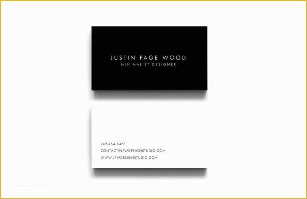 Minimalist Business Card Template Free Of Minimalist Business Card Template My Boujee Buys