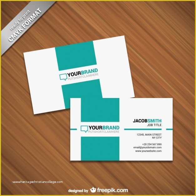 Minimalist Business Card Template Free Of Minimalist Card Template Vector