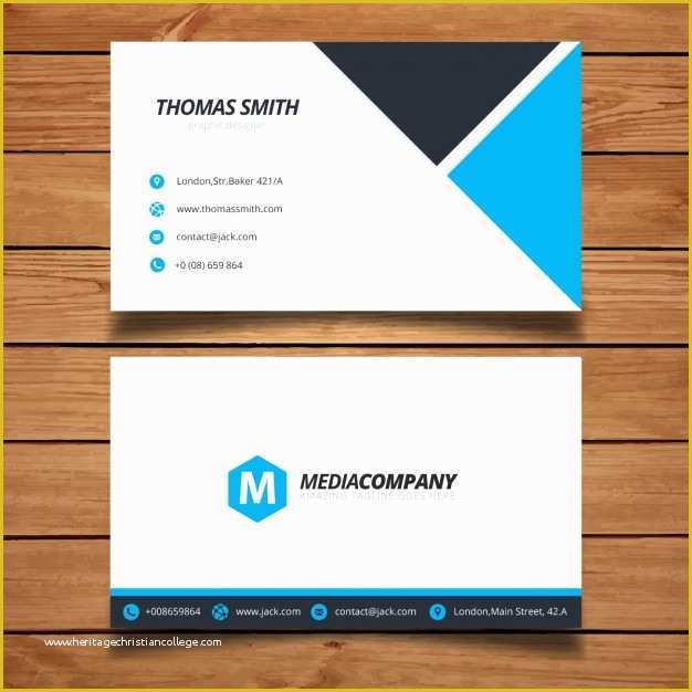 Minimalist Business Card Template Free Of Modern Minimal Business Card Template Vector
