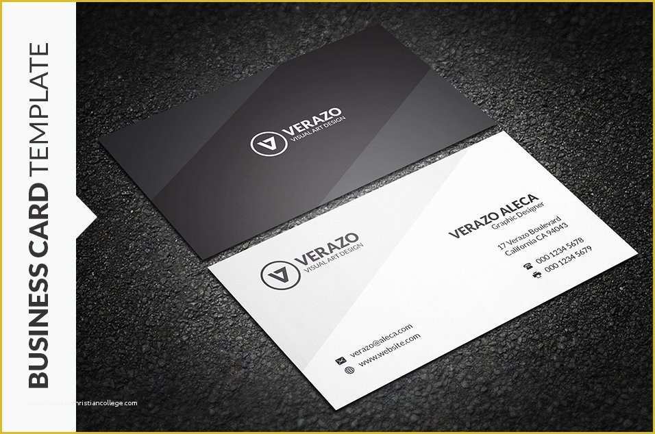 Minimalist Business Card Template Free Of Modern Minimalist Business Card Business Card Templates