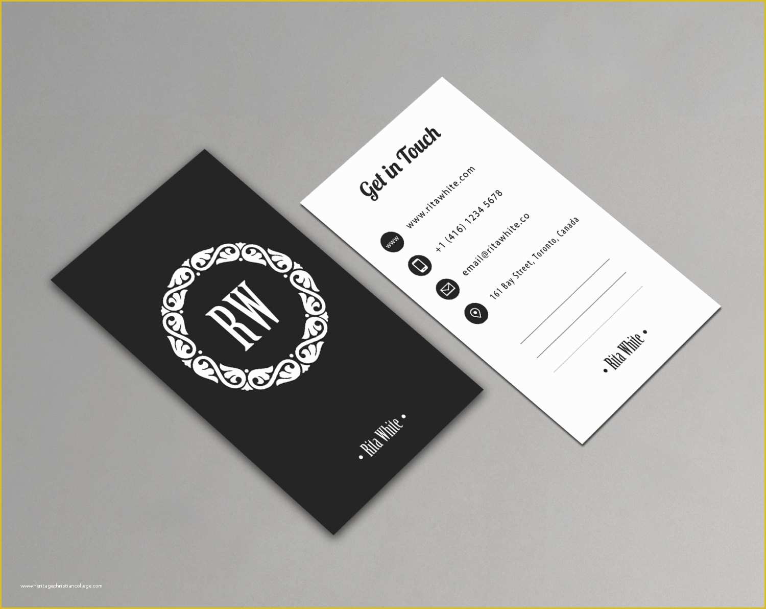 Minimalist Business Card Template Free Of Vertical Business Card Template Printable Minimalist