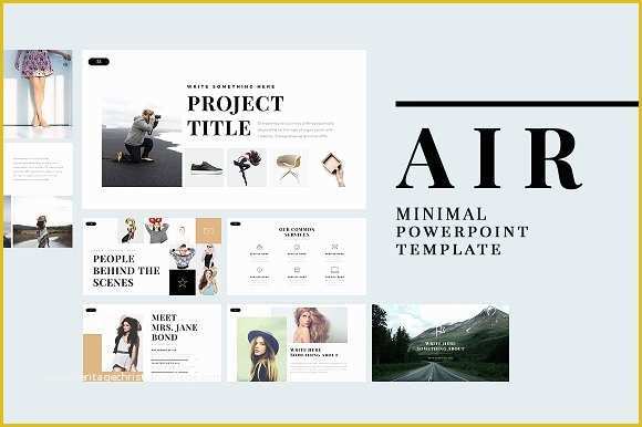 Minimalist Powerpoint Template Free Download Of Air Minimal Powerpoint Template Presentation Templates