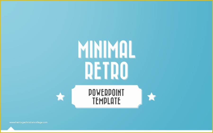 Minimalist Powerpoint Template Free Download Of Minimal Retro Powerpoint Template by Melonadestudios
