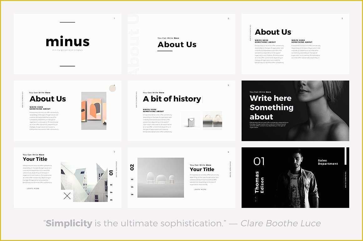 Minimalist Powerpoint Template Free Download Of the 24 Best Minimalist Powerpoint Templates Of 2018