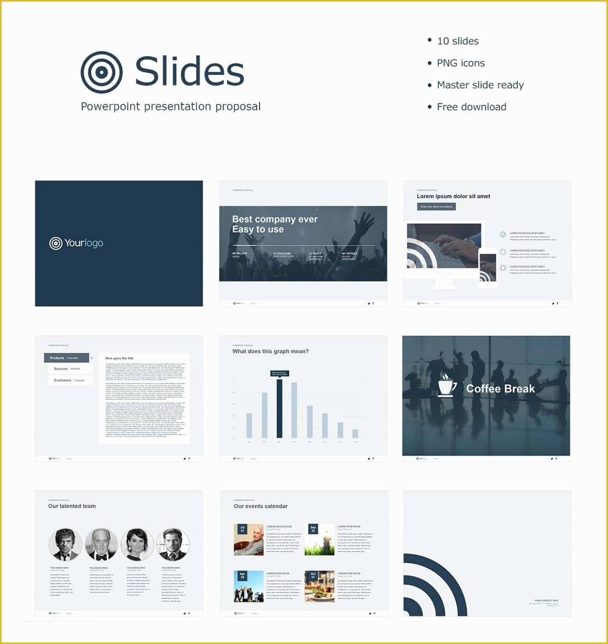 Minimalist Powerpoint Template Free Download Of the Best 8 Free Powerpoint Templates