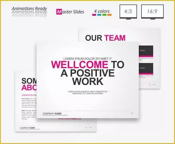 41 Minimalist Powerpoint Template Free