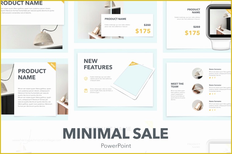 Minimalist Powerpoint Template Free Of Minimalist Presentation Template Nishihirobaraen