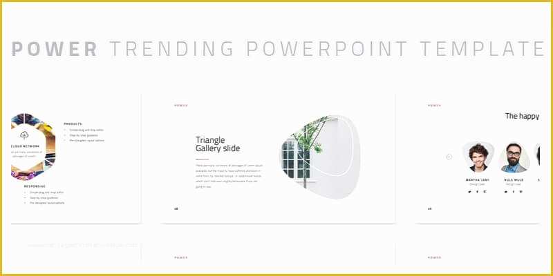Minimalist Powerpoint Template Free Of Power 120 Slides Powerpoint Template