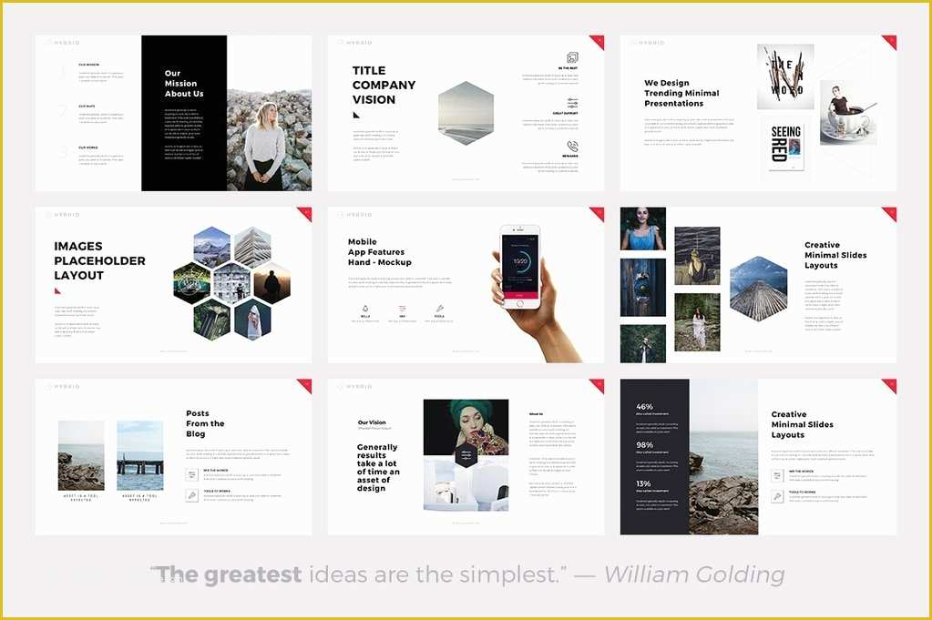Minimalist Powerpoint Template Free Of the 24 Best Minimalist Powerpoint Templates Of 2018