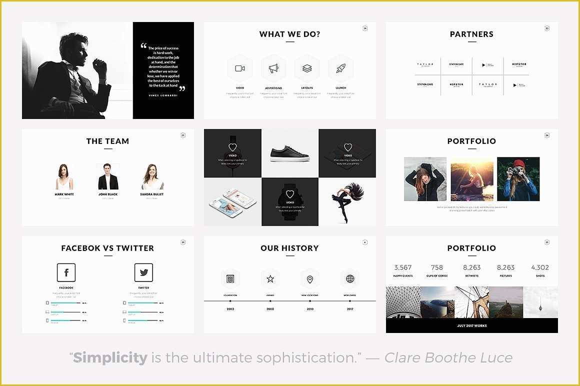 Minimalist Powerpoint Template Free Of the 24 Best Minimalist Powerpoint Templates Of 2018