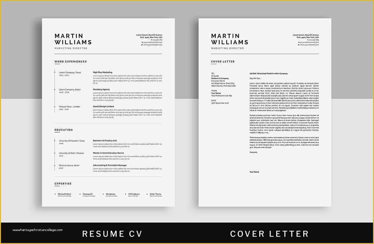 Minimalist Resume Template Free Download Of 15 Minimalist Resume Templates to Download & Use Free