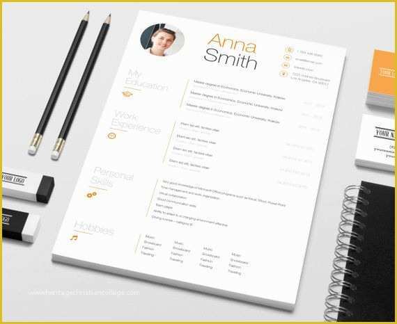 Minimalist Resume Template Free Download Of Creative Resume Microsoft Word Template Instant