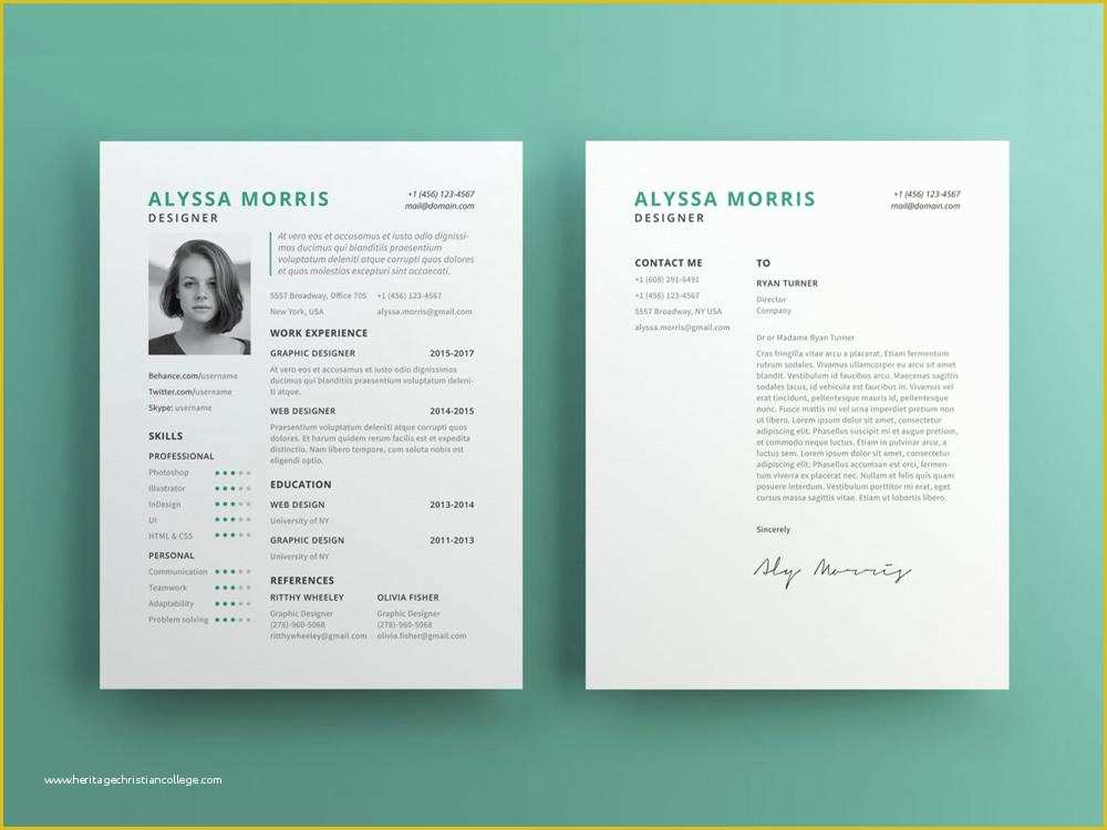 Minimalist Resume Template Free Download Of Free Minimal Resume Templates Creativebooster