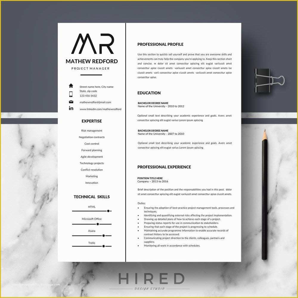 Minimalist Resume Template Free Download Of Professional Resume Templates Minimalist Resume Cv