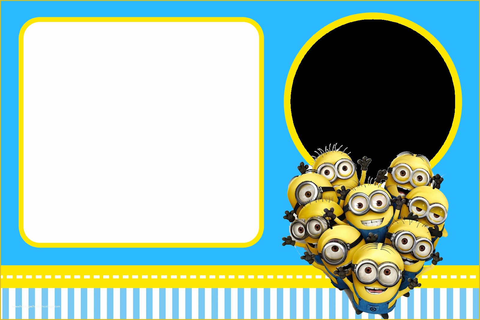 Minion Birthday Invitations Templates Free Of Despicable Me Invitations and Party Free Printables