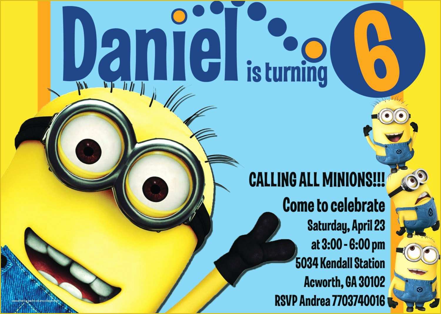 Minion Birthday Invitations Templates Free Of Minion Birthday Invitations Minion Birthday Invitations