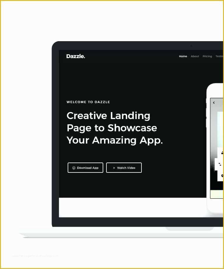 Mobile App HTML Template Free Of HTML5 App Template Templates to Build Cross Platform