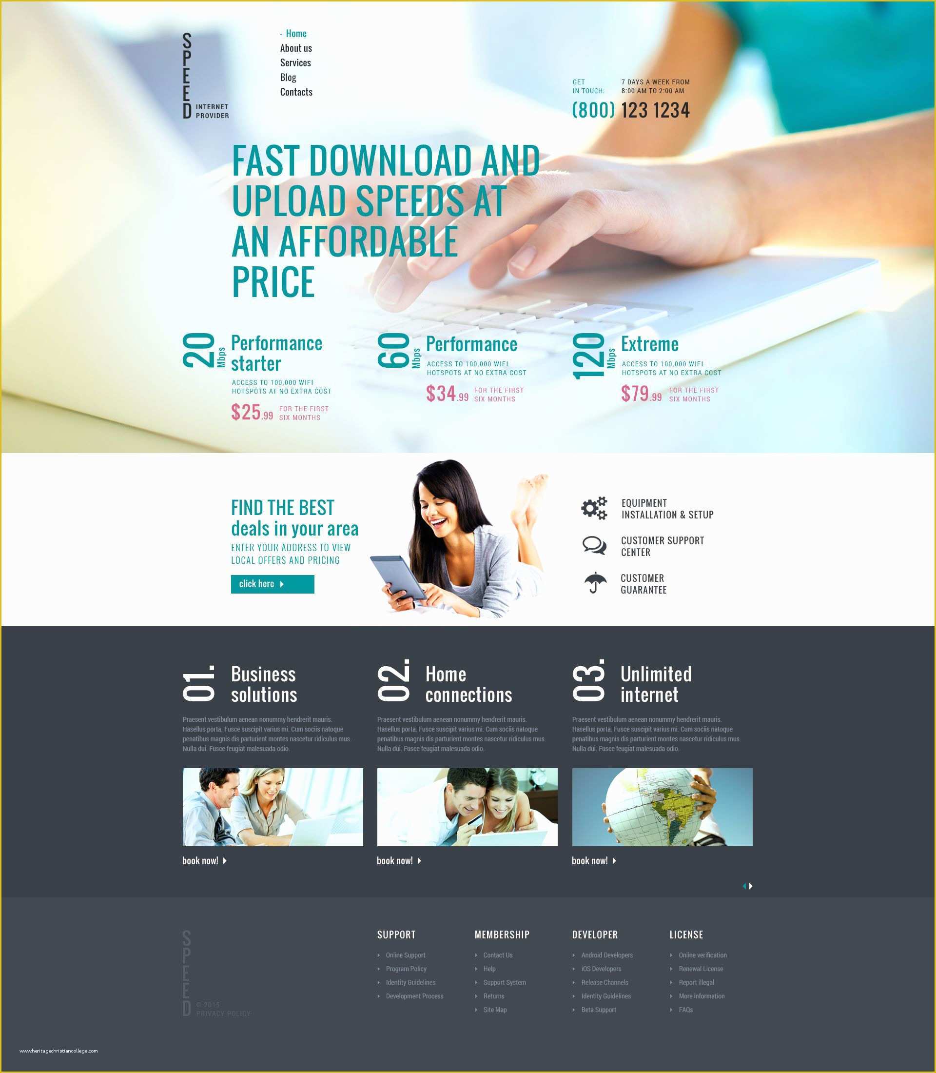 Mobile Compatible Website Template Free Download Of Internet Connection Joomla theme