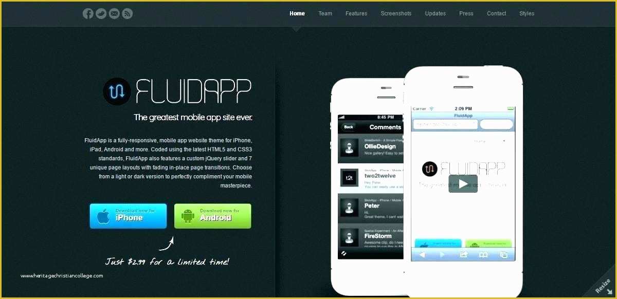 Mobile Website Templates Free Download Of Bootstrap Mobile Website Template Free Templates