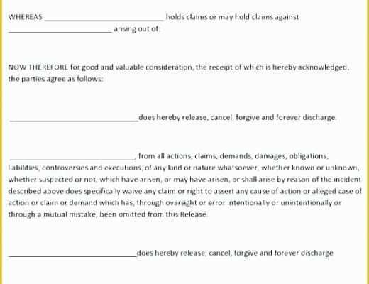 Model Release Template Free Of Model Release Template – Ilaps