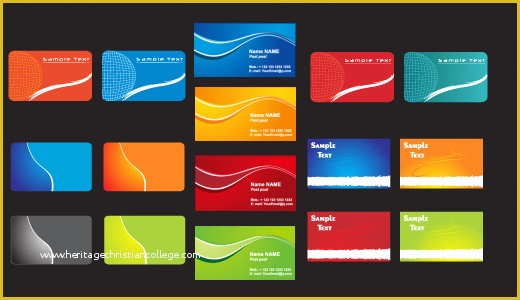 Modern Business Cards Templates Free Download Of 20 Free Business Card Templates