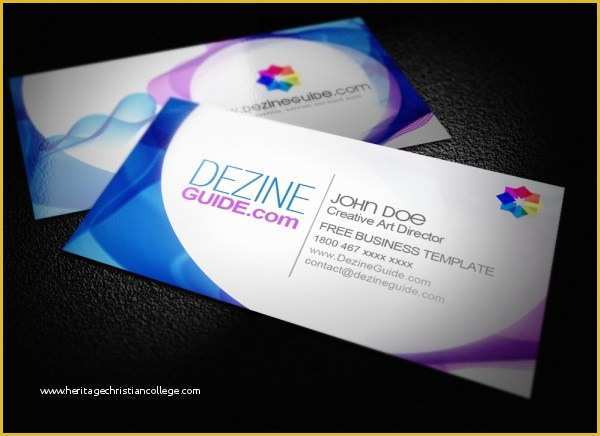 Modern Business Cards Templates Free Download Of 41 High Quality Business Card Templates Psd Free