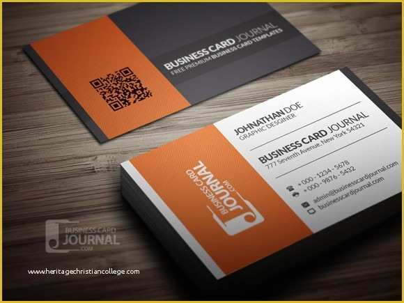 Modern Business Cards Templates Free Download Of 50 Best Free Psd Business Card Templates Download