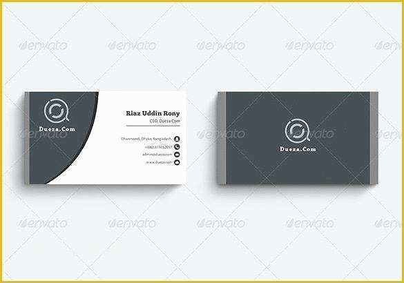 Modern Business Cards Templates Free Download Of Card Template Free Download White Business Card Template