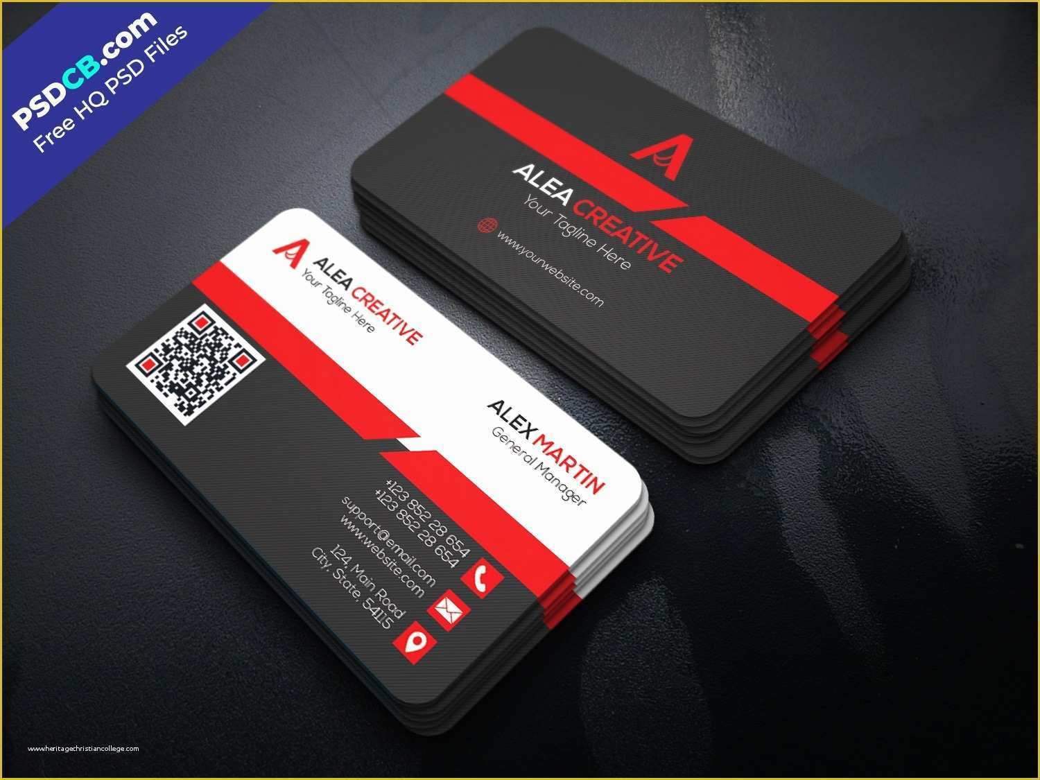 53 Modern Business Cards Templates Free Download