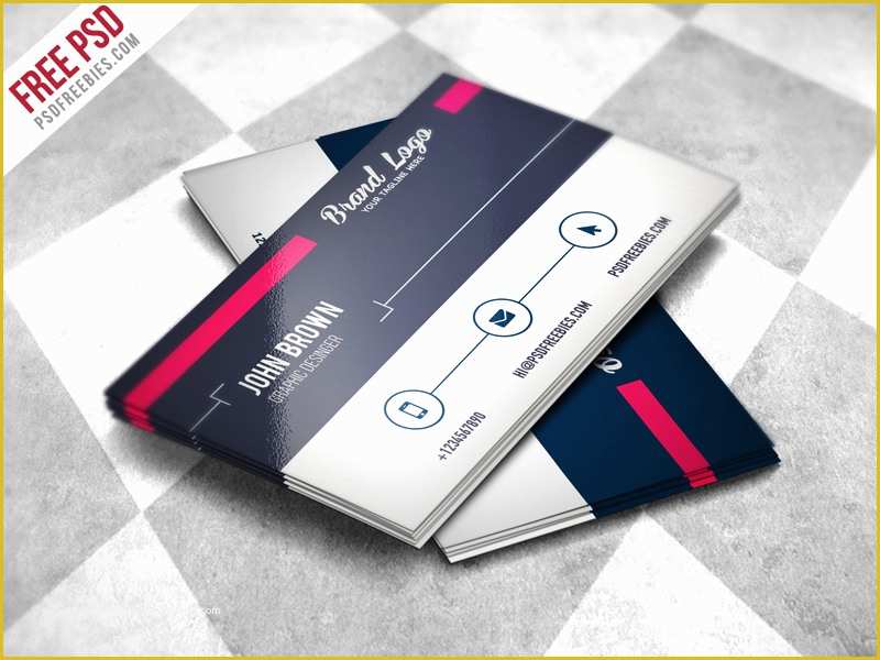 Modern Business Cards Templates Free Download Of Freebie Modern Business Card Design Template Free Psd