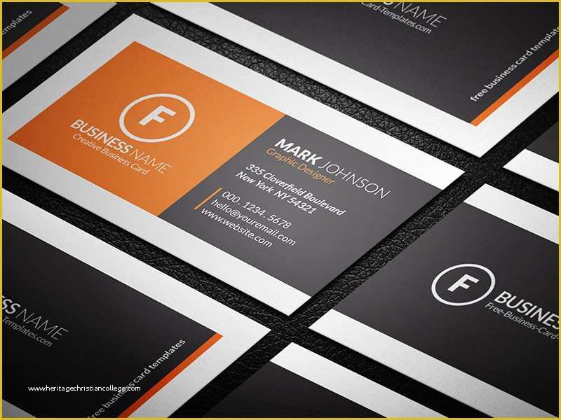 Modern Business Cards Templates Free Download Of Modern Minimal Corporate Business Card Template Free