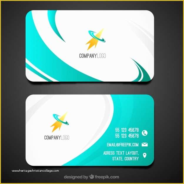 Modern Business Cards Templates Free Download Of Swirly Vetores E Fotos