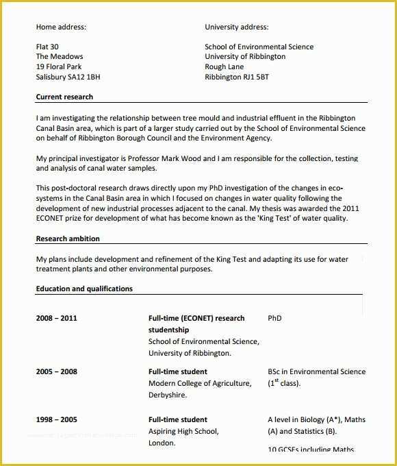 Modern Curriculum Vitae Template Free Of 8 Modern Cv Templates Download for Free