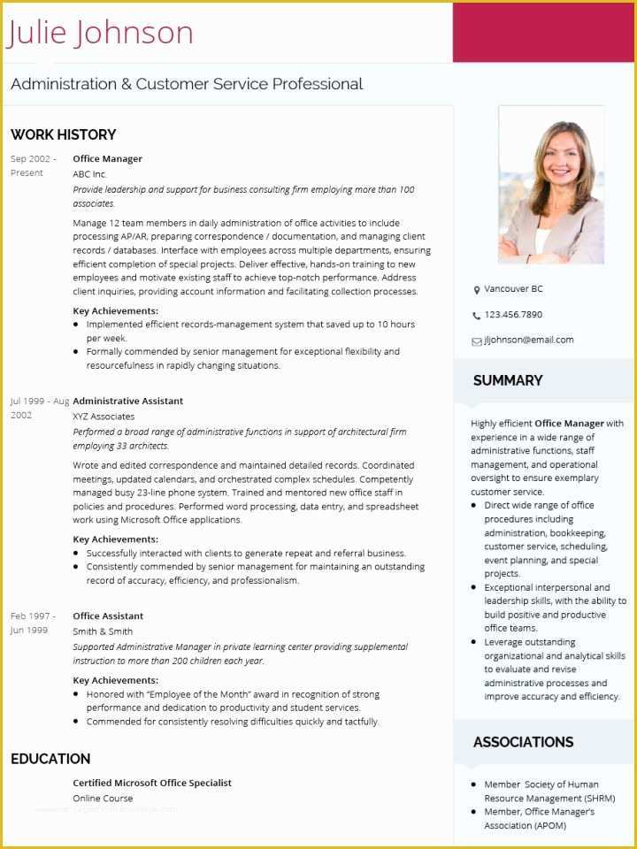Modern Curriculum Vitae Template Free Of Cv Templates 20 Options to Improve Your Cv