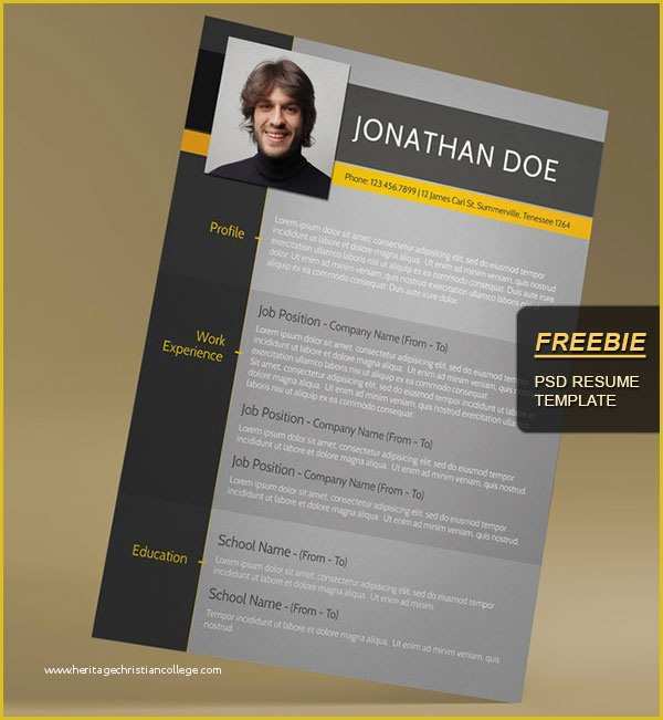 Modern Cv Template Word Free Download Of 28 Minimal & Creative Resume Templates Psd Word & Ai