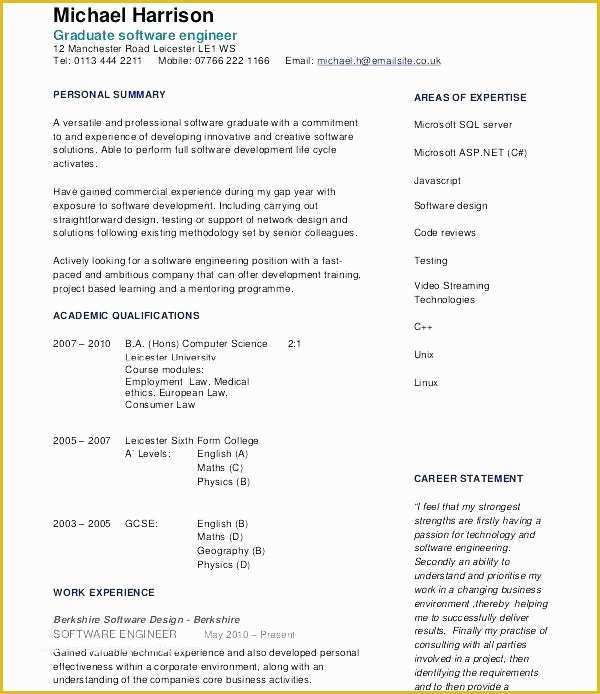 Modern Resume Template Free Download Of Professional Cv Template 2017
