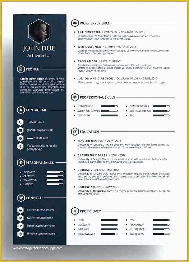 Modern Resume Template Free Download Of Template Download for Word Cv Templates Free Document