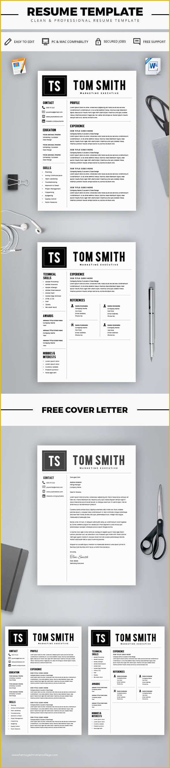 Modern Resume Template Microsoft Word Free Download Of 25 Best Ideas About Resume Template Free On Pinterest