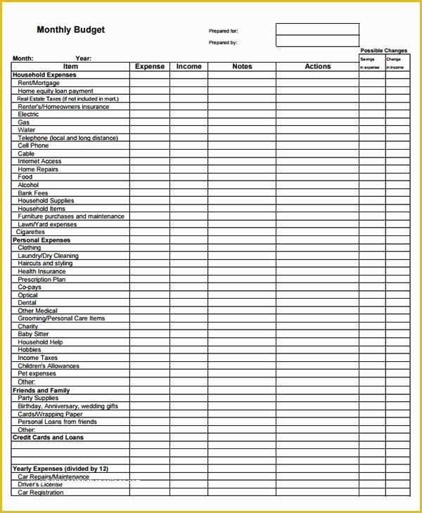 Monthly Budget Sheet Template Free Of Printable Monthly Bud Template Zgrphavd