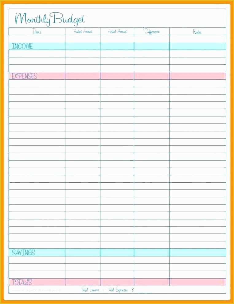 Monthly Budget Sheet Template Free Of Sample Home Bud Worksheet Personal Pdf Template Strand