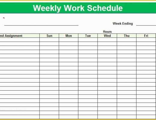 Monthly Employee Schedule Template Free Of 10 Best Of Free Printable Blank Employee Schedules