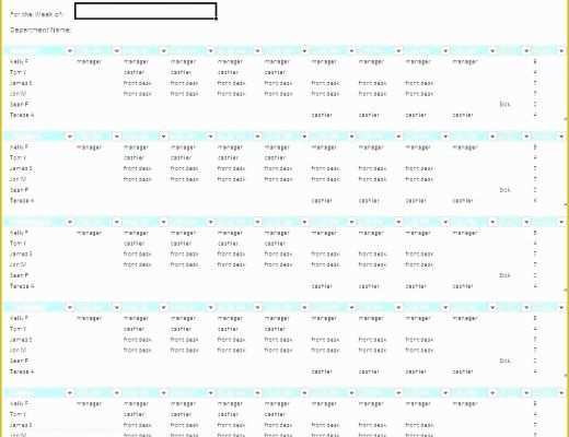 Monthly Shift Schedule Template Excel Free Of Employee Schedule Excel Template Free Employee Scheduling