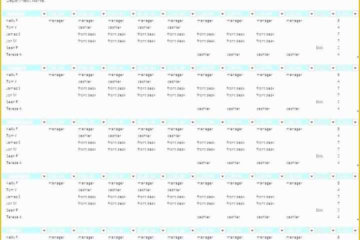 Monthly Shift Schedule Template Excel Free Of Employee Schedule Excel Template Free Employee Scheduling